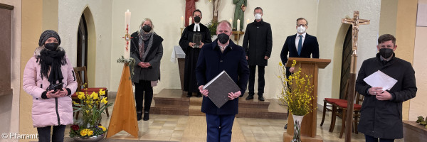 Mitwirkende im Gottesdienst