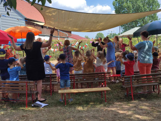 Gottesdienst im Freien 