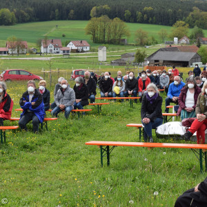 Gut besucht: der Gottesdienst